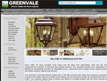 Tablet Screenshot of greenvaleelectric.com